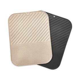 Silikon Kaydırmaz Mutfak İçin Bulaşık Matı, Çok Amaçlı Kurutmalık 36x28cm (4172)