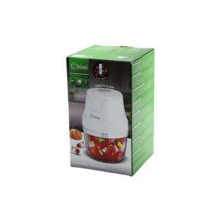 KİWİ KC-8203  USB ŞARJLI MİNİ   3 BIÇAKLI  BLENDER RONDO GIDA DOĞRAYICI  350ML=MİKA KRİSTAL HAZNE (4172)