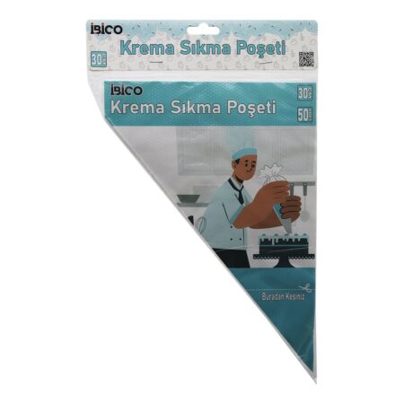 NAYLON 30CM 50PCS KREMA SIKMA  POŞETİ TORBASI (4172)