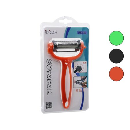 3IN1 METAL SOYACAK  PLASTİK SAPLI (4172)