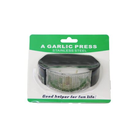 GARLIC PRESS  METAL ZIRH MODELİ SARIMSAK EZİCİ  PLASTİK TUTAMAÇLI (4172)