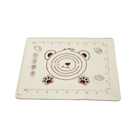 DİKDÖRTGEN  40X50CM  RENKLİ SİLİKON  HAMUR MATI  ÖLÇEK ÇİZİMLİ   240GR (4172)