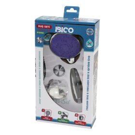 KUTULU AMBALAJ 3İN1 DUŞ SETİ  FONKSİYONLU KROM DUŞ BAŞLIK - METAL DUŞ HORTUM - MAFSAL=ASKI VİDALI (4172)