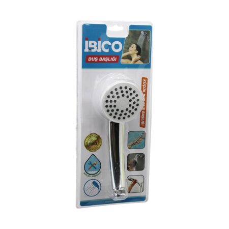 KÜÇÜK BOY YUVARLAK - BOMBELİ=6.7CM DUŞ BAŞLIK VAKUMLU KROM GÖVDE - BEYAZ ZEMİN - SİYAH İĞNE SAP:11.5CM (4172)