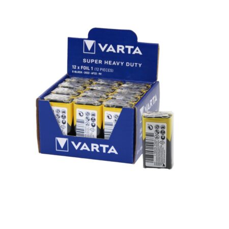 VARTA  9 VOLT  PİL  E   12PCS (4172)