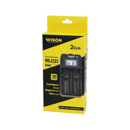 2Lİ PİL ŞARJ ALETİ 1200 mA - 2400mA FİŞLİ = 100-240V (4172)