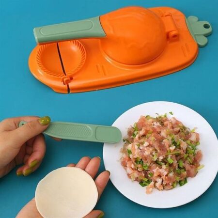 Havuç Tasarımlı Şık  Pratik  Börek Mantı Hamuru Presleme  Börek Yapma Kalıbı (4172)