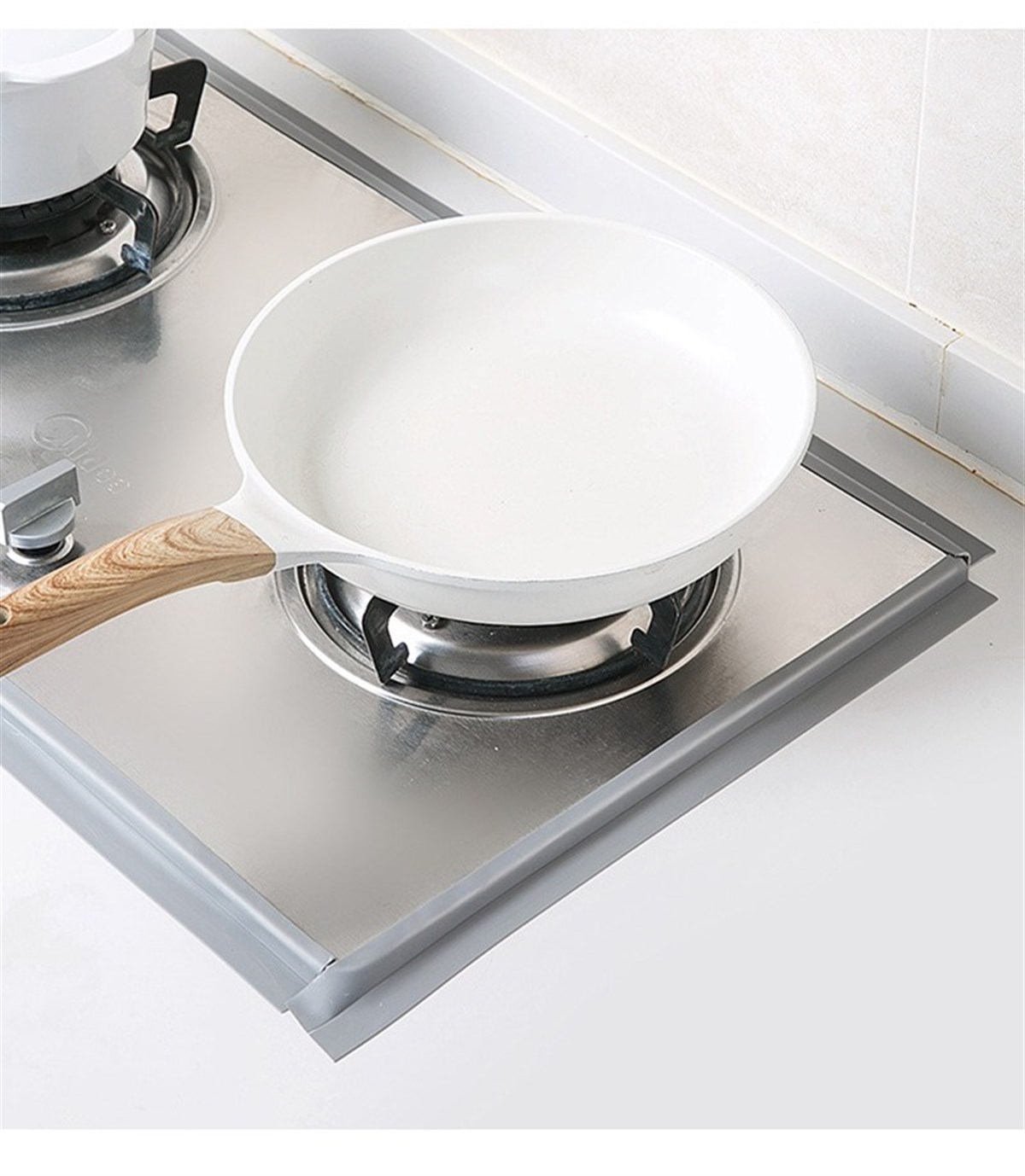 Gri Su Sızdırmaz Banyo Mutfak Lavabo Küvet İzolasyon Şerit Bant (4172) - Görsel 5