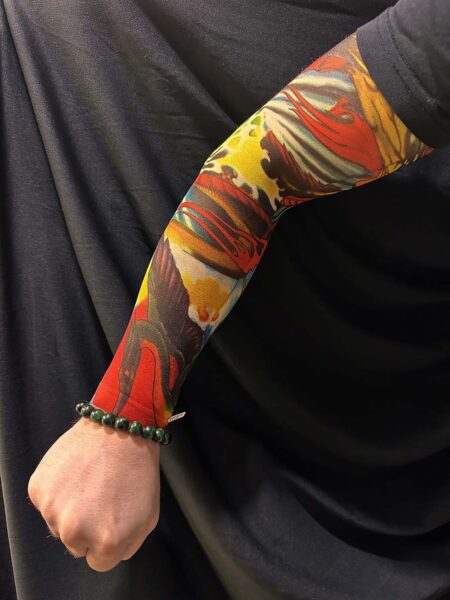 Çorap Dövme Giyilebilir Kol Bacak Dövmesi Likralı 2 Adet Model 25 (4172)