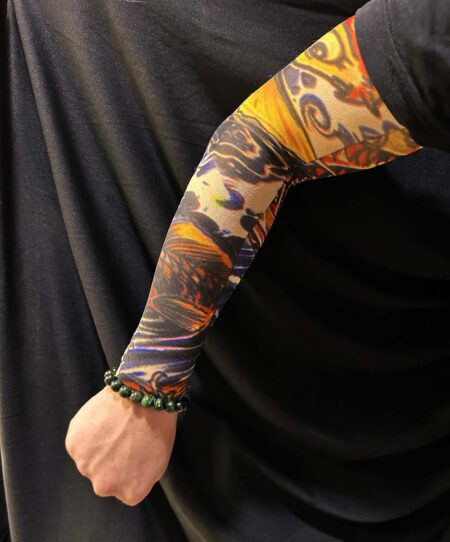 Çorap Dövme Giyilebilir Kol Bacak Dövmesi Likralı 2 Adet Model 27 (4172)