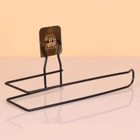 Kendiliğinden Yapışkanlı Krom Paslanmaz Metal Havlu Kağıtlık Aparatı (4172)