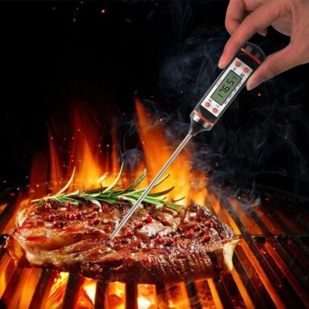 Dijital Gıda Termometresi Süt,Et,Yoğurt Mayalama,Mama Derecesi Ölçer Gıda Termometresi (4172)