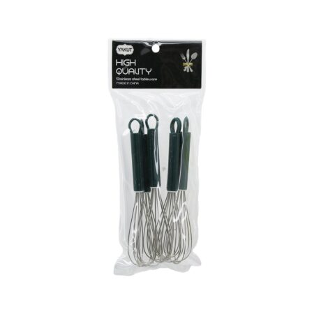 5Lİ MİNİ=7.7CM METAL ÇIRPICI PLASTİK SAPLI=7.8CM TOPLAM UZUNLUK=15.5CM (4172)