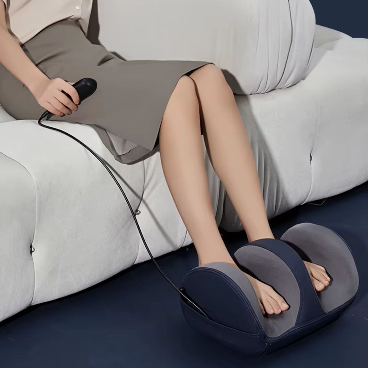 Ayak,Baldır ve Bilekler İçin Rahatlatıcı Kumandalı Masaj Aleti (4172) - Görsel 2