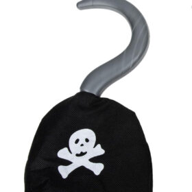 Korsan Kancası Kumaş Malzemeden İmal Korsan Eli Arma Baskılı (4172)