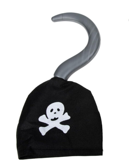 Korsan Kancası Kumaş Malzemeden İmal Korsan Eli Arma Baskılı (4172)