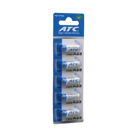 ATC SUPER ALKALİNE BATTERY A23 - 23A LR23 ARAÇ - OTO KUMANDA PİLİ 12V 5Lİ KART (4172)