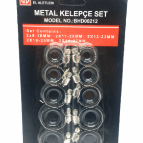 10 PARÇA  METAL HORTUM KELEPÇESİ SET (4172)
