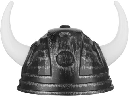 Viking Başlığı Asteriks Başlığı Gümüş Renk (4172)