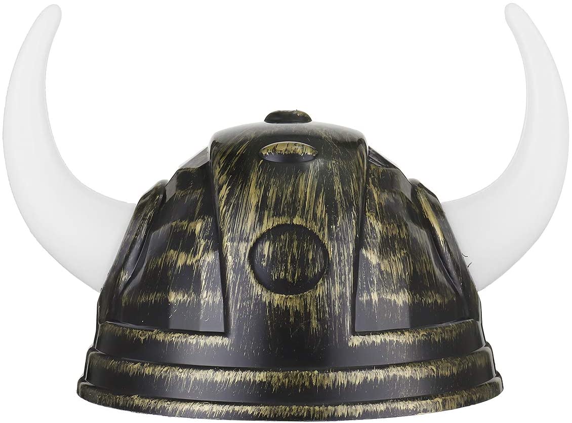 Viking Başlığı Asteriks Başlığı Altın Renk (4172)