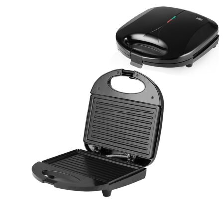 MİNİ ELEKTRİKLİ TOST MAKİNESİ 2 DİLİM  YAPIŞMAZ YÜZEY - KİLİTLENEBİLİR KAPAK 750W SSM-2588 (4172)