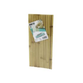 D.GEN  DÜZ KANALLI  ÇİFT TARAF=DÜZ - KANALLI AHŞAP BAMBU SERVİS SUNUM TAHTASI  17 X 39 X 1.5CM (4172)