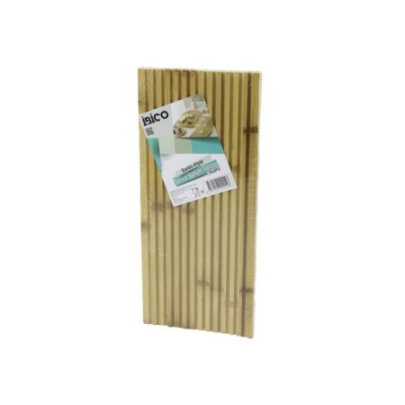 D.GEN  DÜZ KANALLI  ÇİFT TARAF=DÜZ - KANALLI AHŞAP BAMBU SERVİS SUNUM TAHTASI  17 X 39 X 1.5CM (4172)