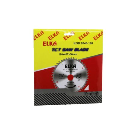 ELKA 0048-190 190 X 40T X 30MM  AĞAÇ SUNTA KESİCİ DİSK (4172)