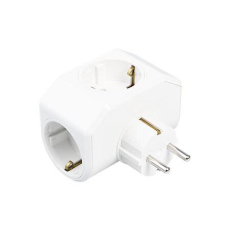 BEYAZ YONCA PLUS 3LÜ TOPRAKLI PRİZ FİŞ 03-ZM (4172)