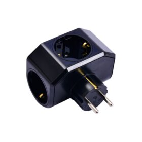 SİYAH YONCA PLUS 3LÜ TOPRAKLI PRİZ FİŞ 04-ZM (4172)