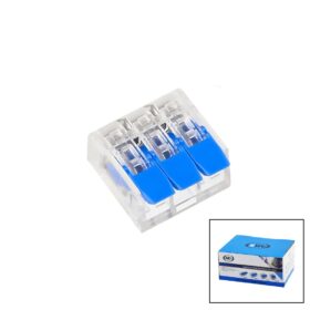 100 ADET 3 LÜ 2X2.5 KABLO GEÇMELİ MANDALLI BUAT KLEMENSİ (4172)