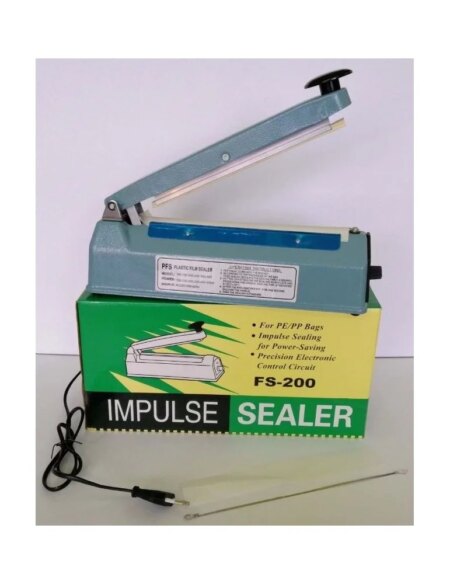 20Cm  Metal Gövde Poşet Ağzı Yapıştırma Kapatma Makinası FS-200 (4172)