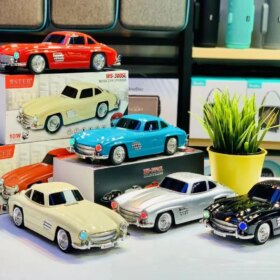 WS-300SL Klasik Benz Model 10W Bluetooth Hoparlör Fm Radyo USB (4172)