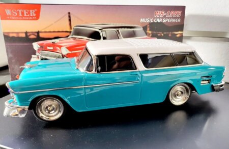 Chevrolet WS-1955BT Belair 1955 Model Bluetooth Hoparlör (4172)