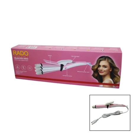 Rado RD-3835 Şekillendirici Saç Güzellik Seti - 4'lü, 60W (4172)
