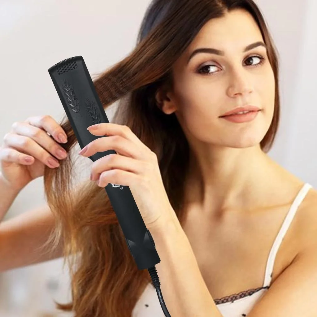 GW-7657 Elektrikli Zikzak Isıtma Ayarı Dalgalı Saç Modelleyici Saç Şekillendirici Aracı (4172) - Görsel 3