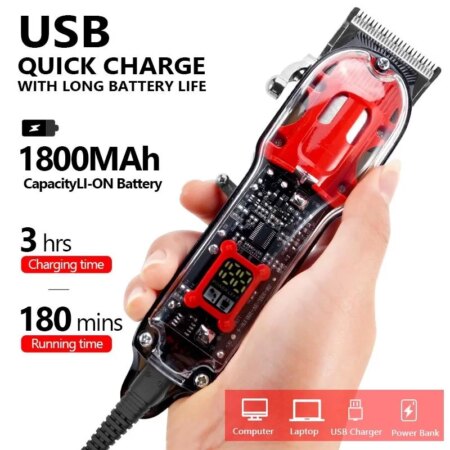 Dearling Şarjlı Saç Kesme Makinesi RF-107 (4172)