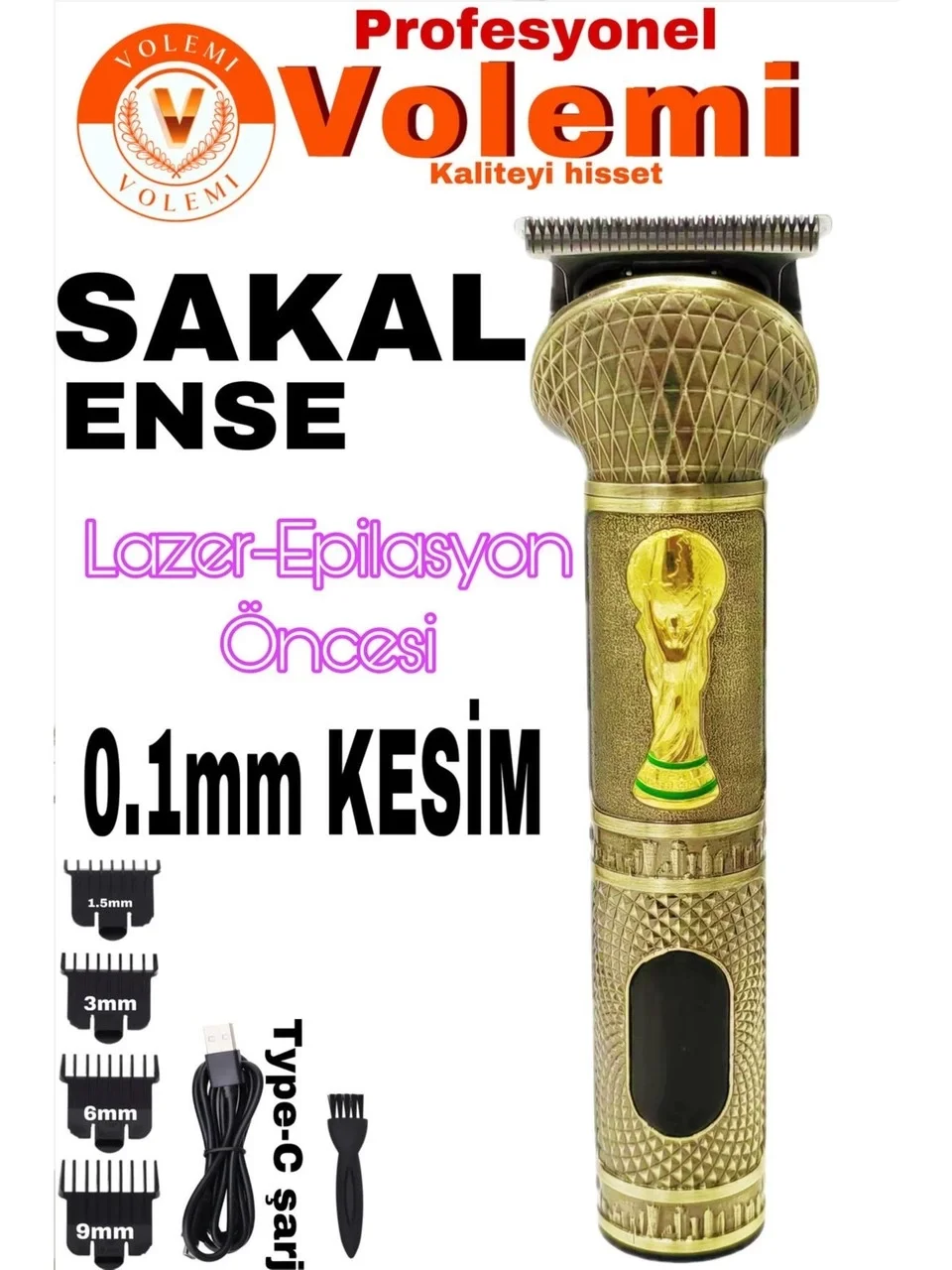 Profesyonel Tıraş Makinesi V-0091 (4172) - Görsel 2