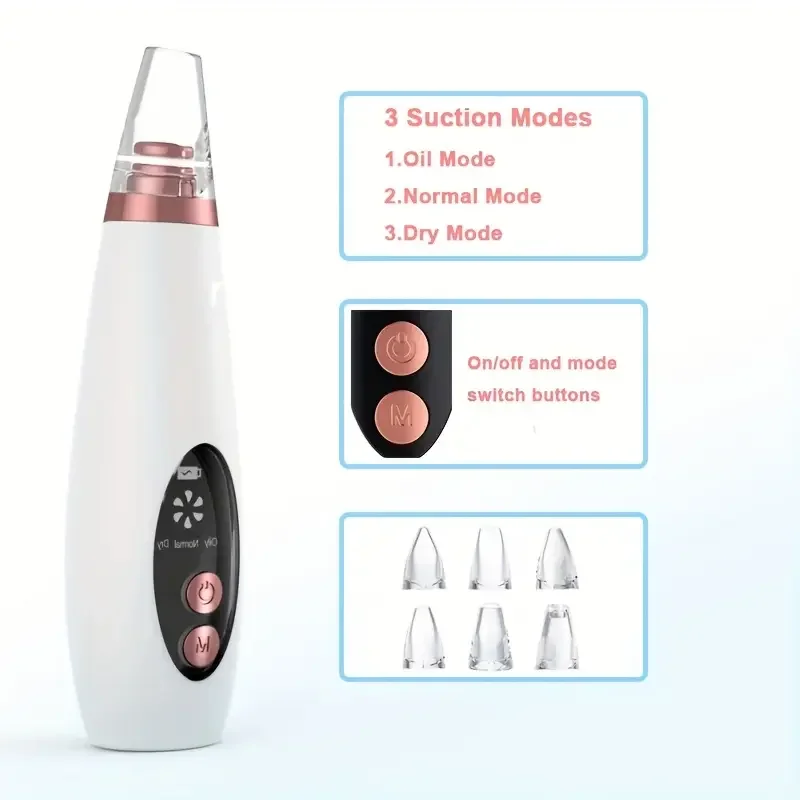 Dijital Göstergeli Siyah Nokta Vakum Cihazı 6 Başlık (4172) - Görsel 5