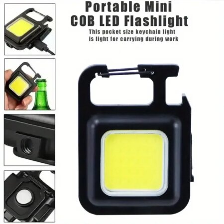 Anahtarlıklı Fener Fener Cob Led (4172)