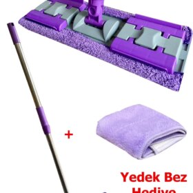 Mandallı Mop Seti Yer Duvar Tavan Cam Mopu Tüm Yüzeyler için (4172)