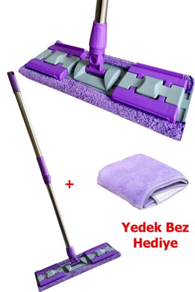 Mandallı Mop Seti Yer Duvar Tavan Cam Mopu Tüm Yüzeyler için (4172)