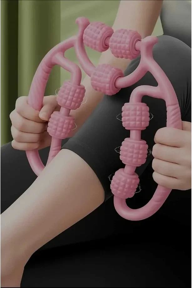 9 Tekerlekli Yoga Fitness Silindiri (Roller) (4172) - Görsel 3