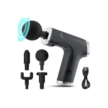 Mini Profesyonel Şarjlı Masaj Aleti 4 Başlıklı KH-800 (4172)