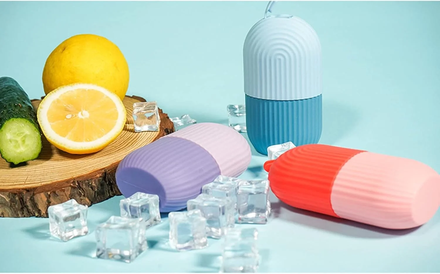 Ice Roller Buz Silindiri Terapi Etkili Yüz Masaj Ve Cilt Bakım Aleti (4172) - Görsel 5