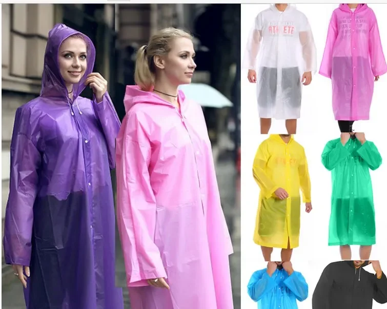 Kadın Erkek Yağmurluk Kapüşonlu Çıtçıtlı Eva Raincoat (4172) - Görsel 3