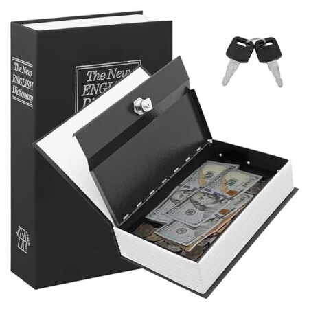 Kitap Görünümlü Metal Kasa Kumbara Tipi (4172)