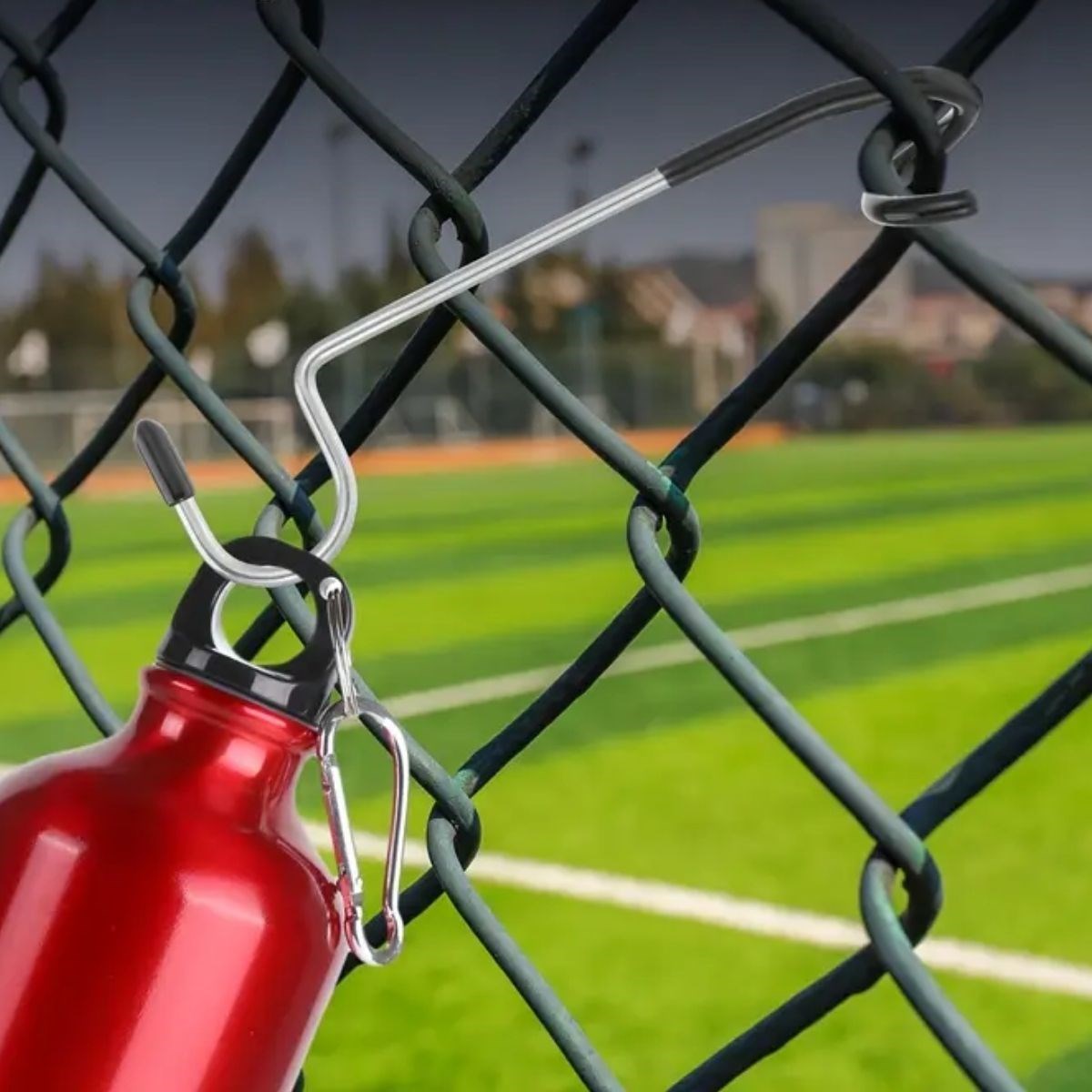 Kamp İçin Çok Fonksiyonlu S-Şekilli Direk Askısı Kaymaz Paslanmaz Çelik Eşya Asma Kancası (4172) - Görsel 5