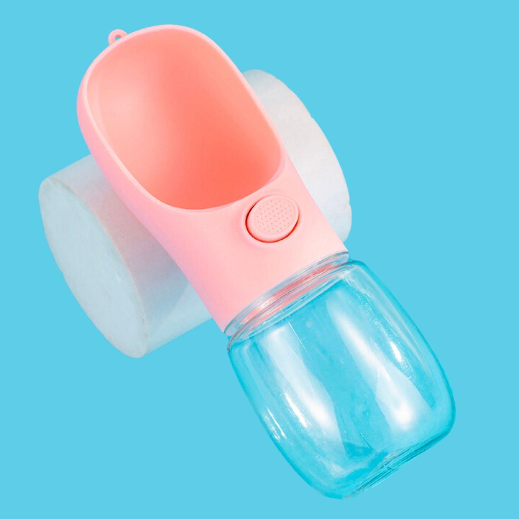 450 ml Taşınabilir Butonlu Evcil Hayvan Suluğu (4172) - Görsel 3