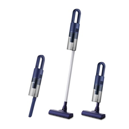 DİKEY MAVİ ELEKTRİKLİ SÜPÜRGE 500W 90° BAŞLIK - 1.5LT TOZ HAZNE - ÇİFT FİLTRE SVC-8628 (4172)